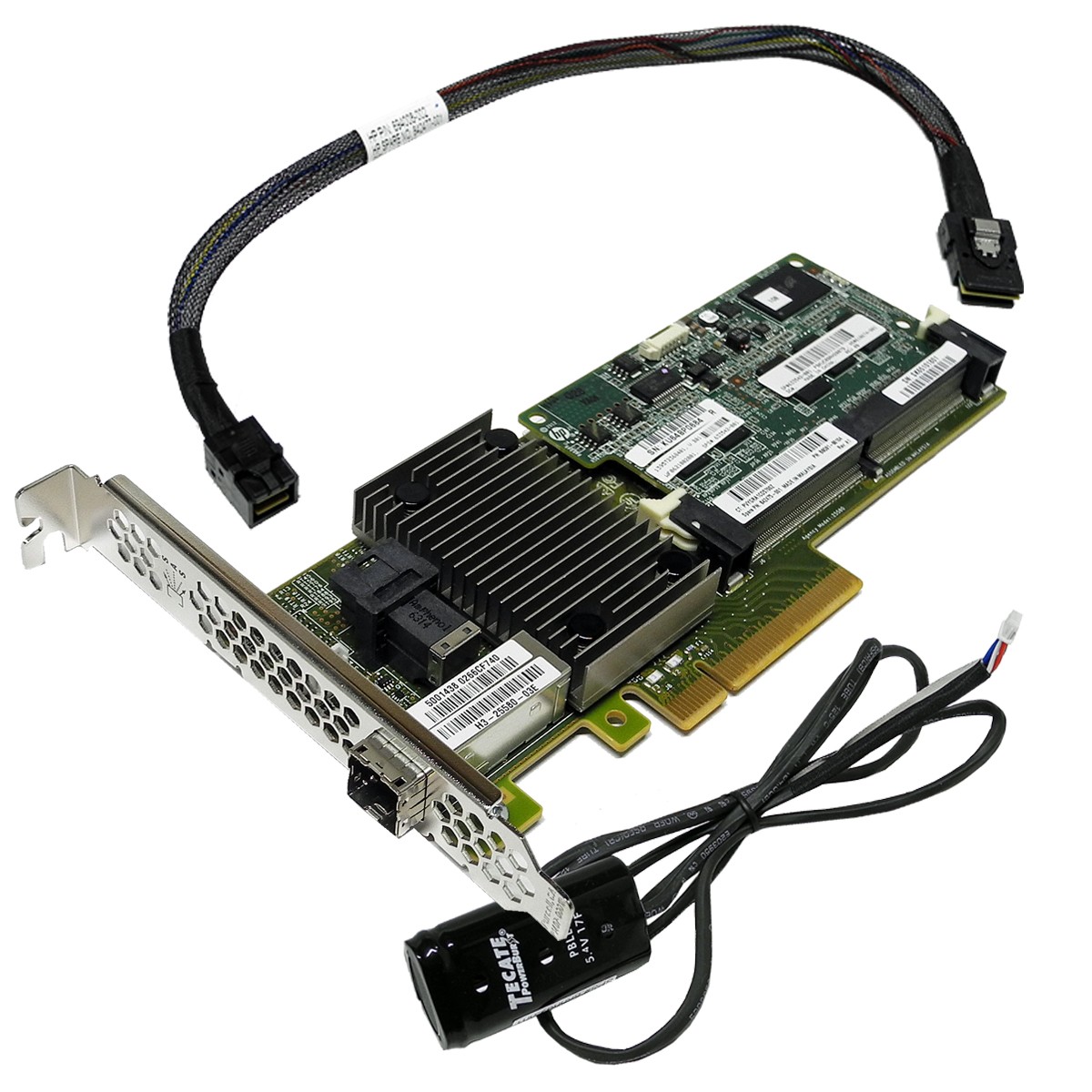 HP P1224 1GB FBWC PCA 4e/4i 2-Port SAS Controller 842475-001 B6Q91-60104