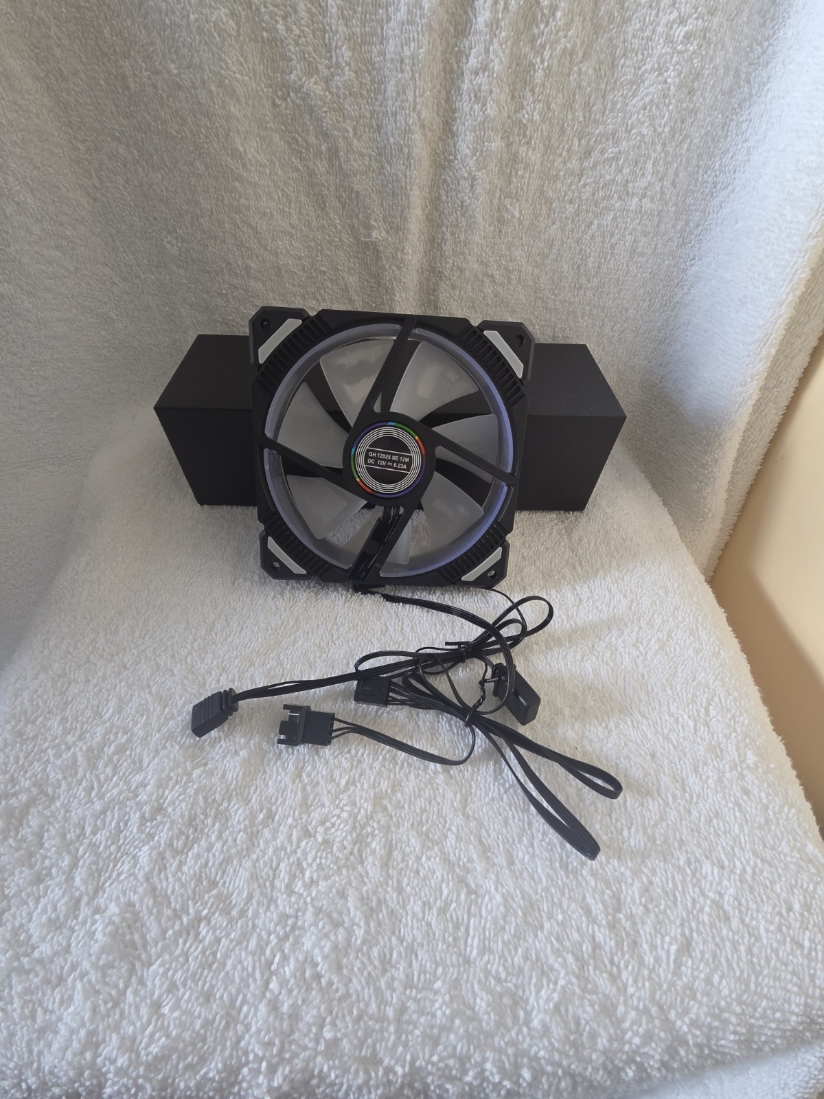 Vetroo SA-140 Black 140mm Addressable RGB & PWM PC Cooling Fans