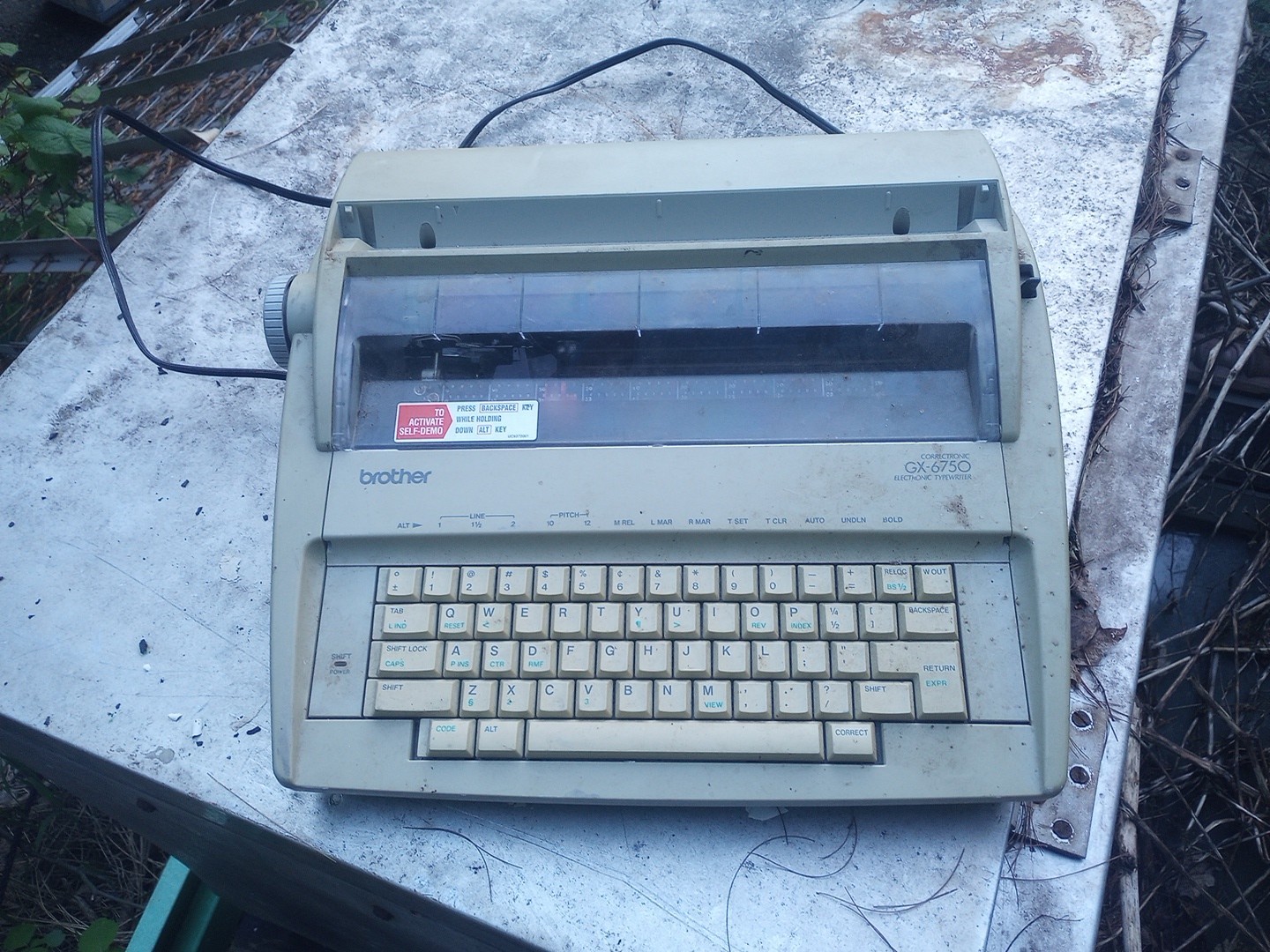 Brother GX-6750 Correctronic