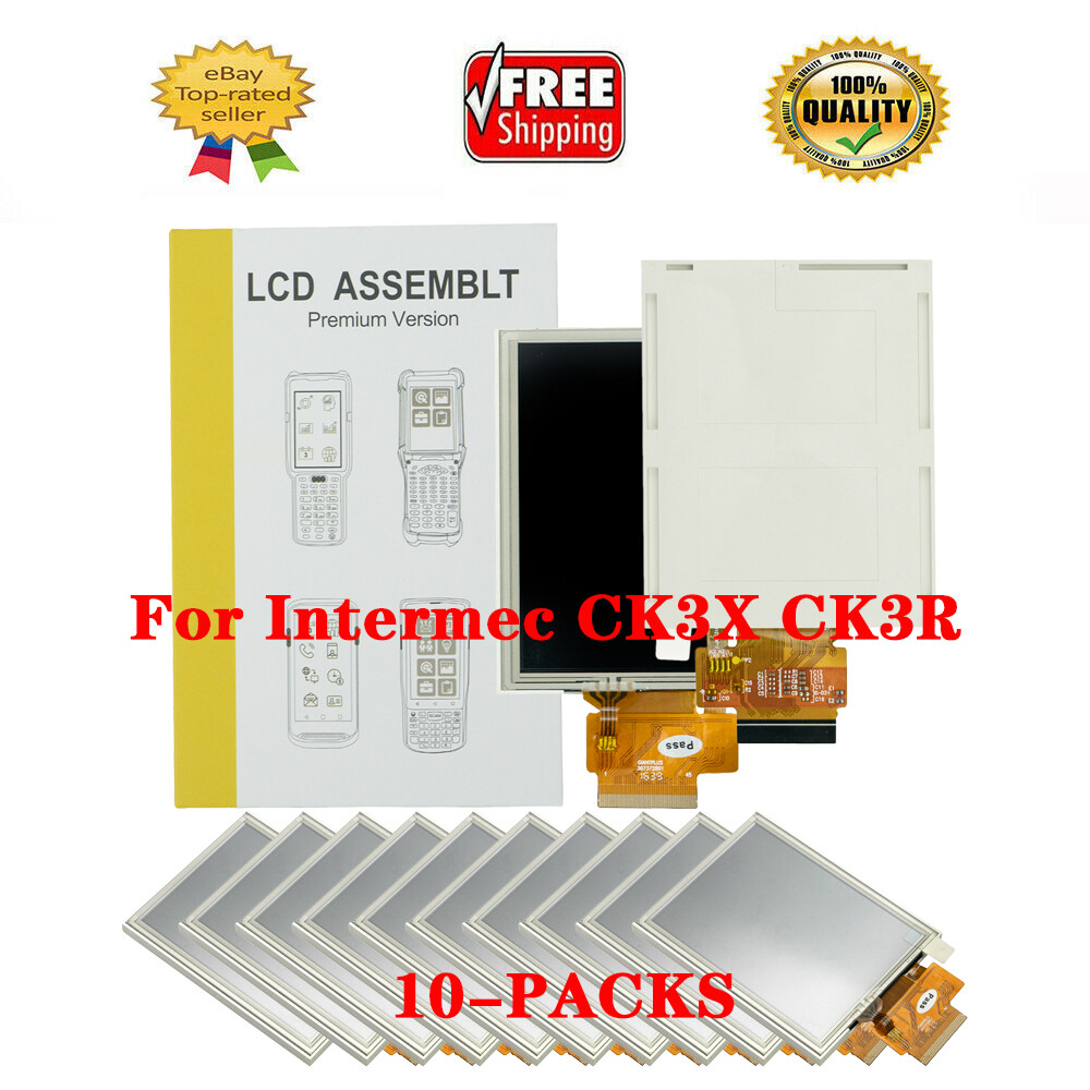 10PCS LCD Module Display with Touch Digitizer for Intermec CK3X CK3R New