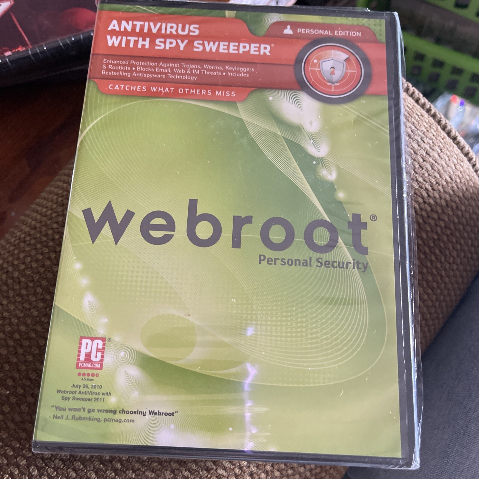 NEW 2011 Webroot Antivirus with Spy Sweeper (PC, Personal Edition) Sealed  NEW