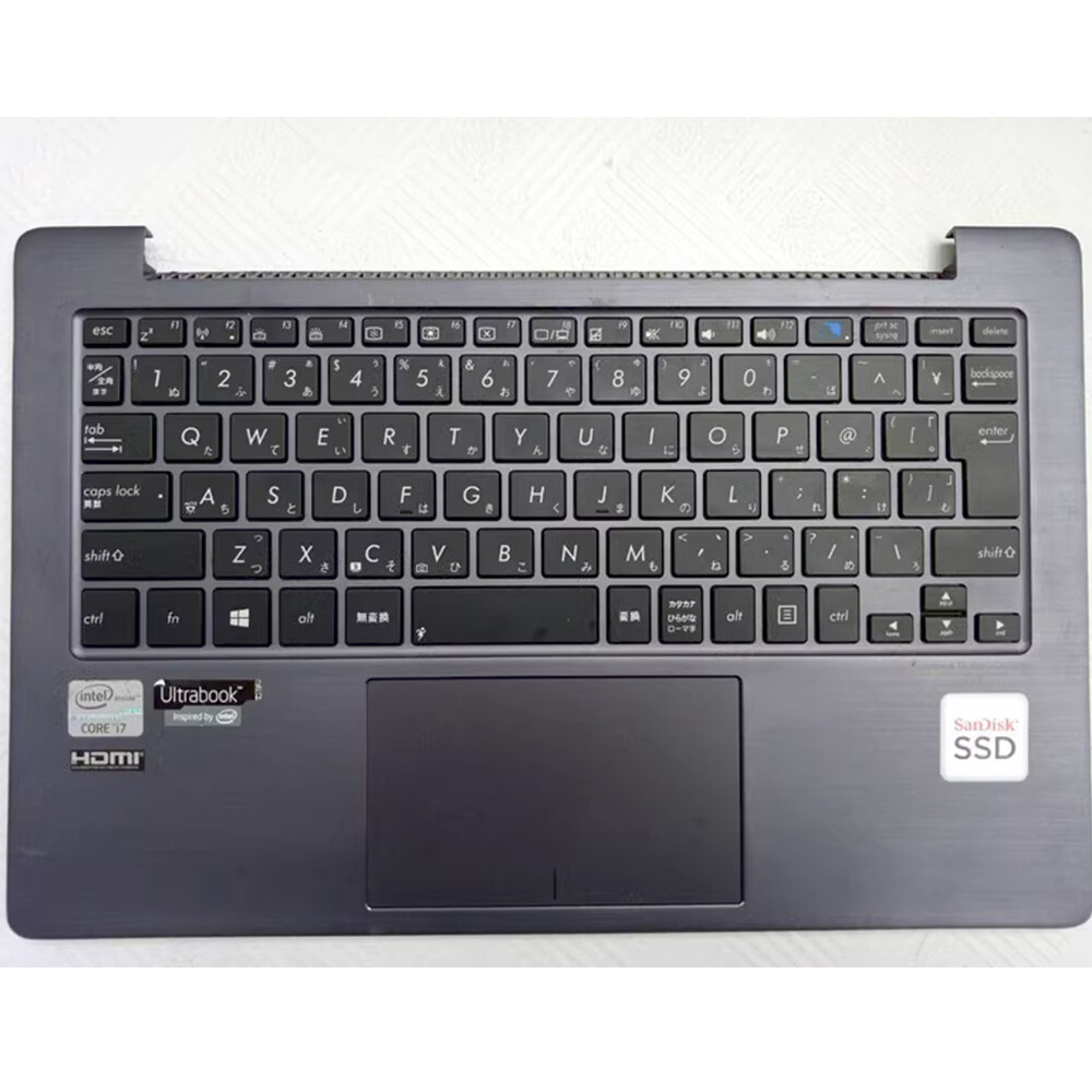 FOR ASUS Taichi21 Taiji 21 Ultrabook Notebook Palm Holder Keyboard with Touchpad