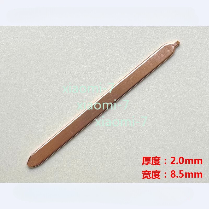 1pc  length 50-350mm Flat Heat Pipe for Cooling Laptop CPU GPU Heatsink 8.5x2mm