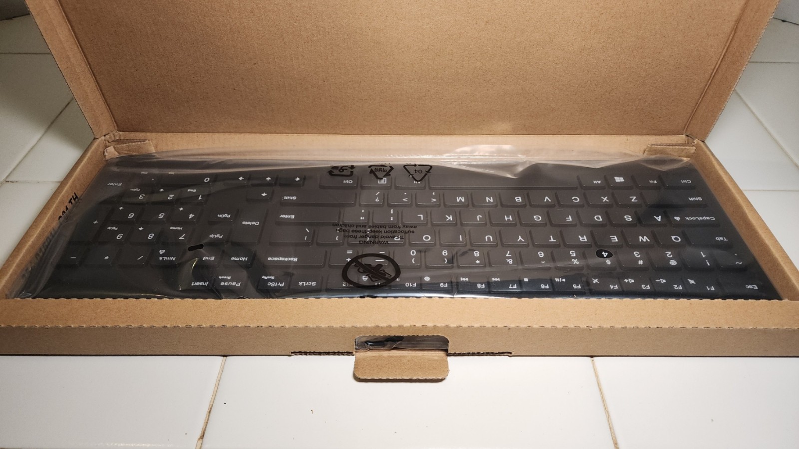 NEW IN BOX Lenovo Calliope Wired USB Keyboard US English 00XH587 1PSD50L21359