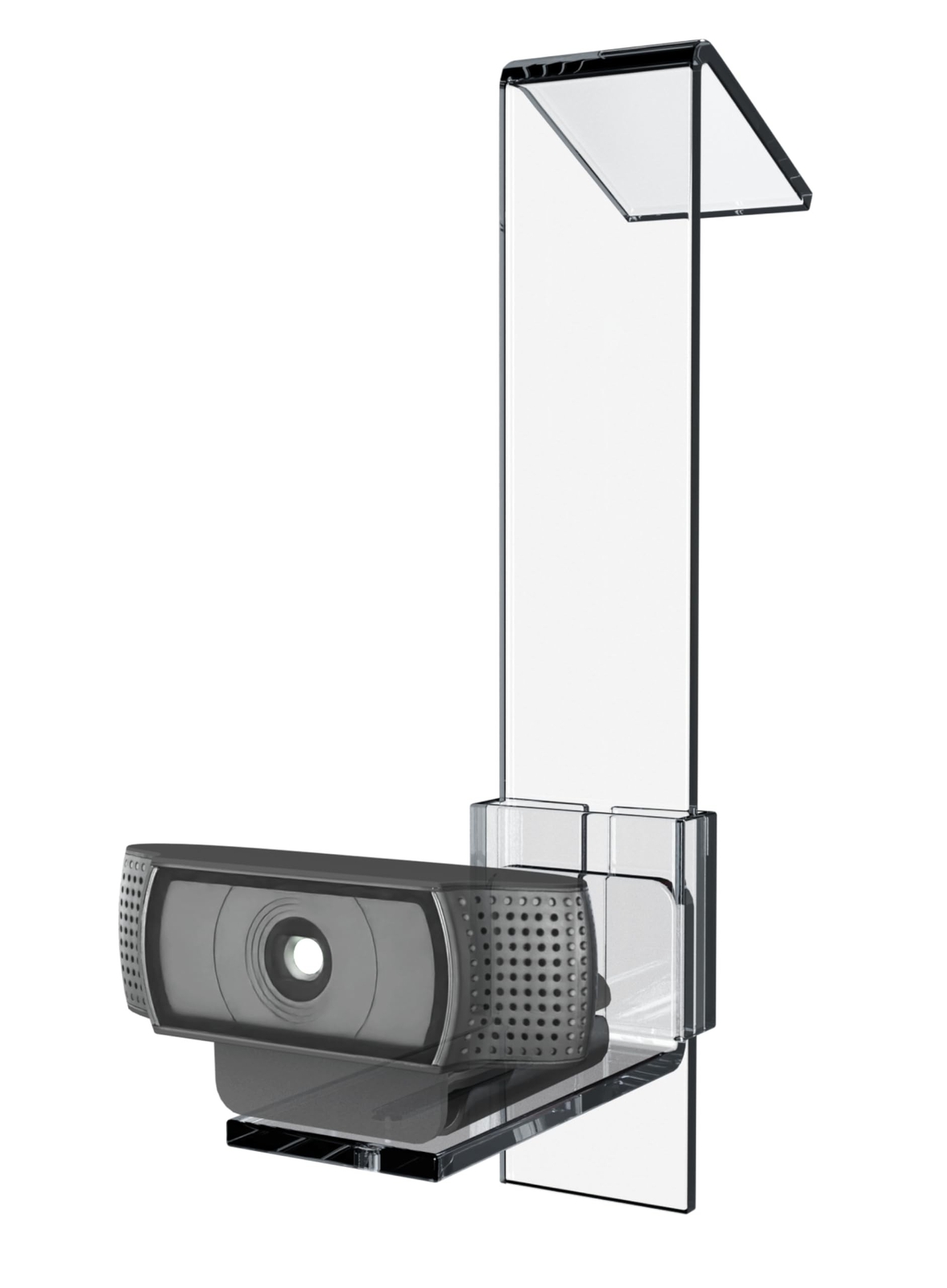 Pro V2 | Center Screen/Middle Screen Webcam Mount | Position Any Webcam Anywh...