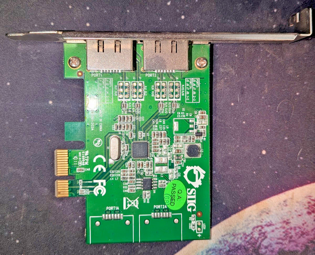 SIIG DP eSATA 6Gb/s 2-Port PCIe Host Adapter (SC-SA0M11-S1)