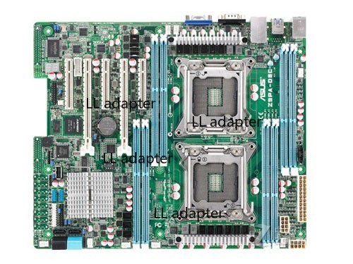 For ASUS Z9PA-D8 motherboard C602 LGA2011 8*DDR3 256G VGA ATX Tested OK