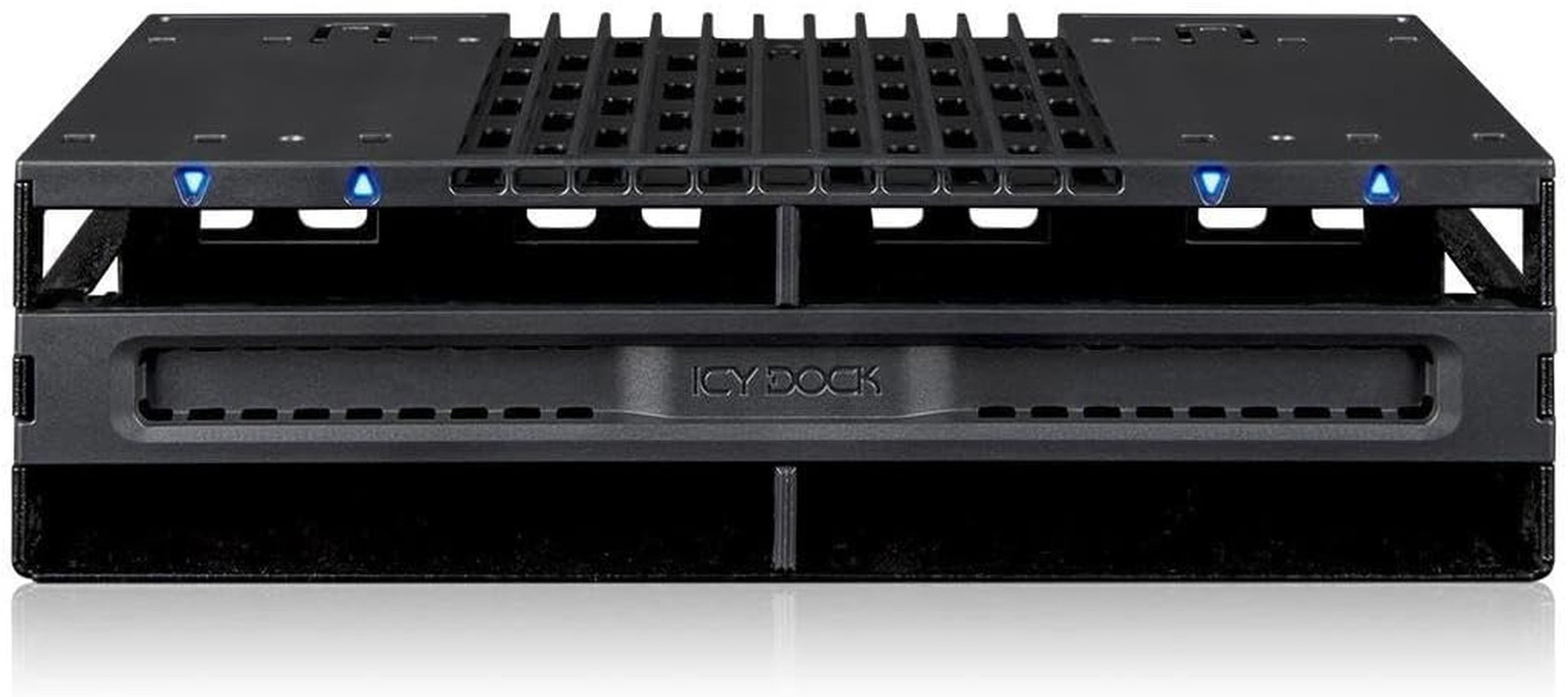 ICY DOCK 4 Bay 2.5 SAS/SATA SSD/HDD Tool Free Mobile Rack for 5.25" Bay | Flexid