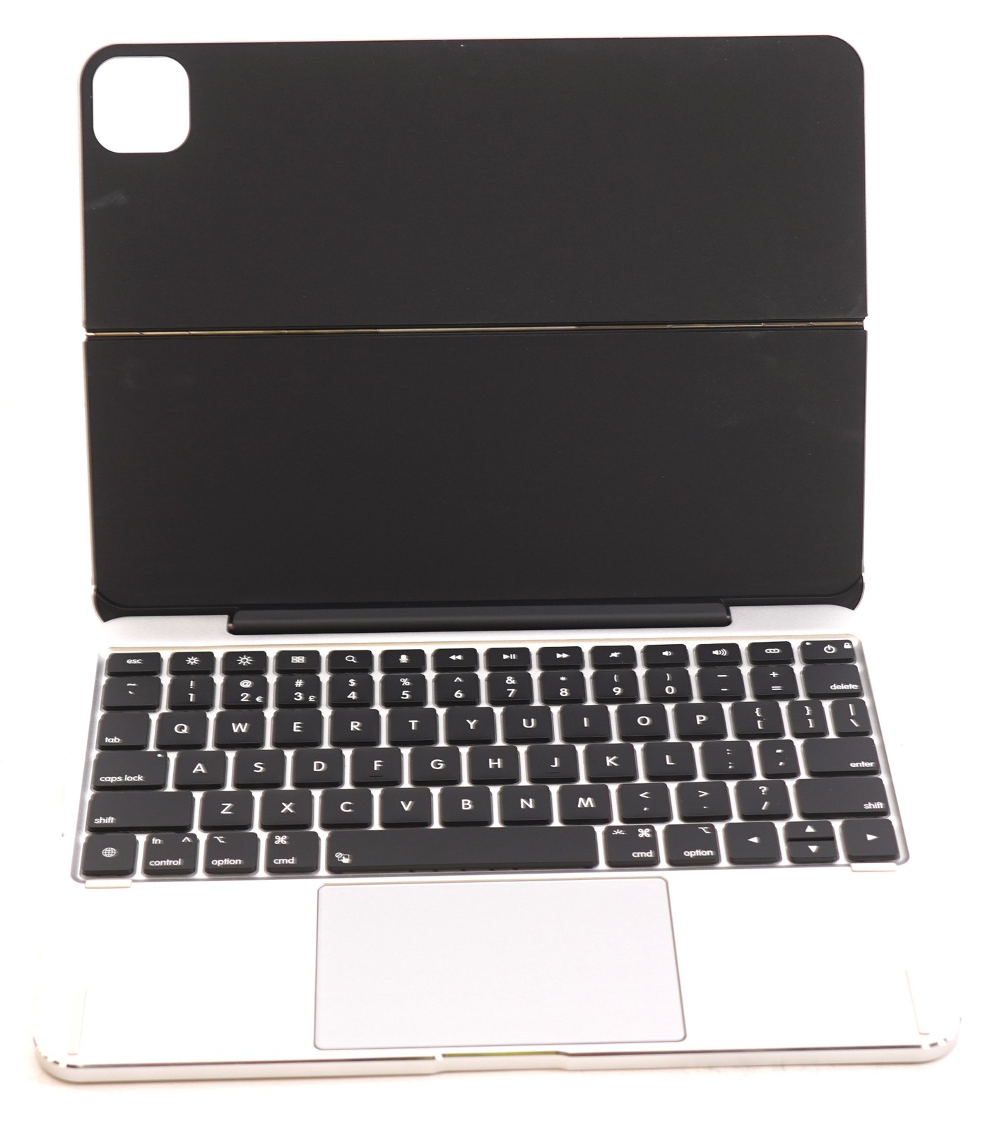 Brydge MAX 11.0 iPad Keyboard Case with Trackpad, Air 11 & Pro 11, Silver