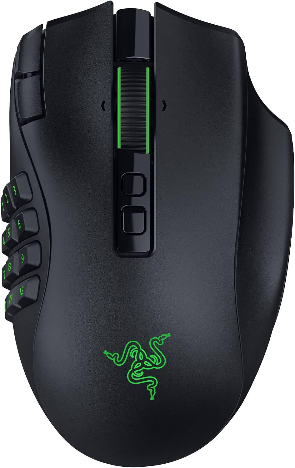 Razer Naga V3 Pro MMO Wireless Gaming Mouse Black Certified Refurbished