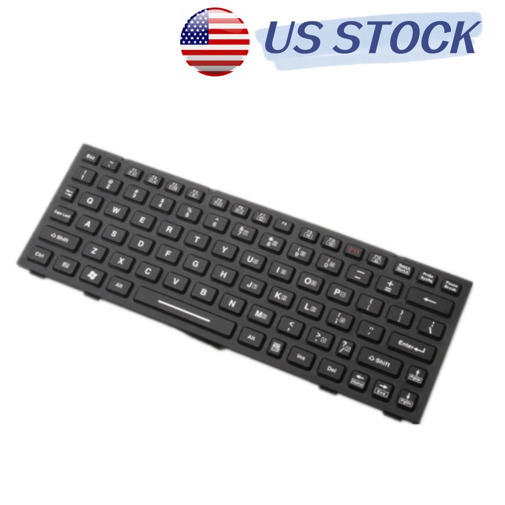 ST US Original For Panasonic Toughbook CF-18 CF-19 Rubber Backlit US Keyboard