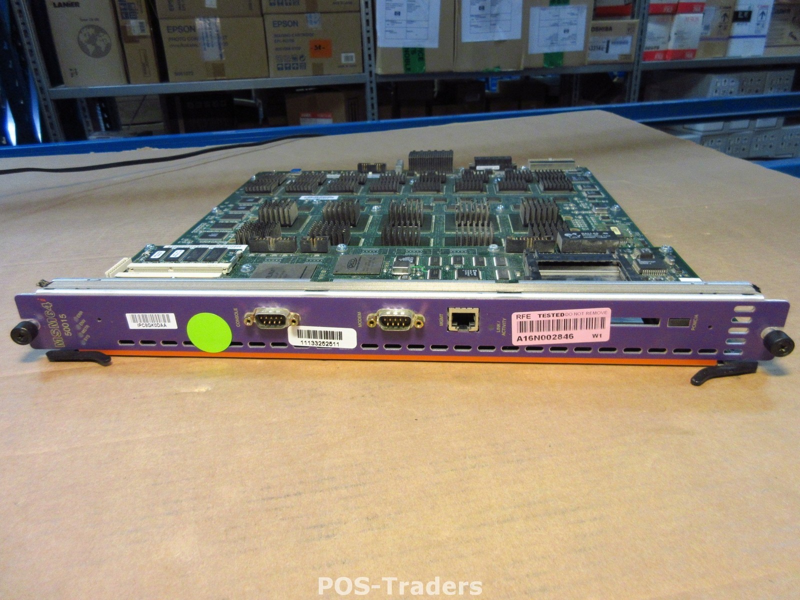 Extreme Networks MSM64i 50015 Black Diamond Switch Module BOARD ONLY