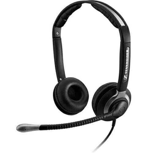 Sennheiser CC 540 CC540 Corded Binaurial Noise Cancelling Headset - New - RRP...