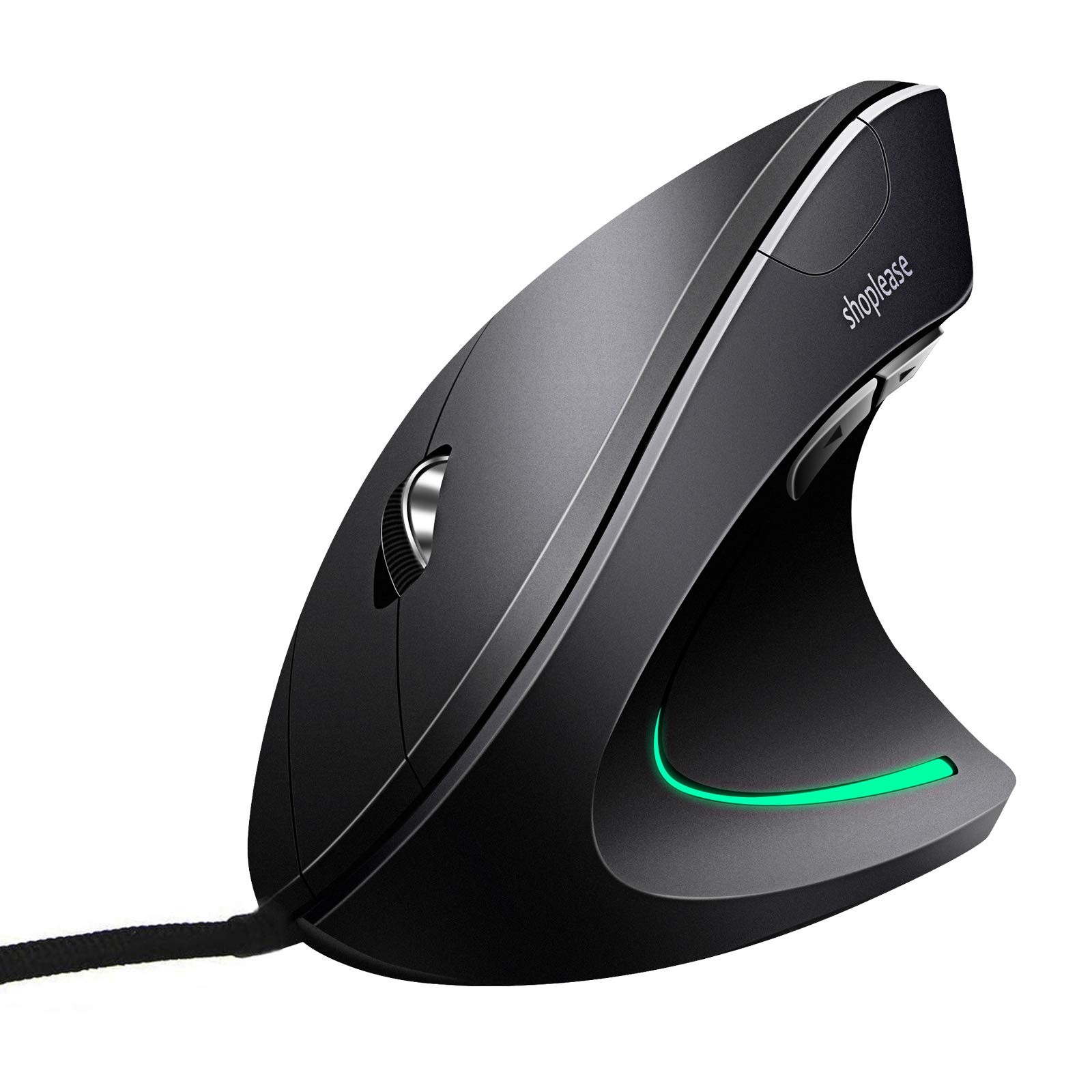 Wired Vertical , Optical Ergonomic with 4 Adjustable 800/1200/2000/3200, 5 Bu...