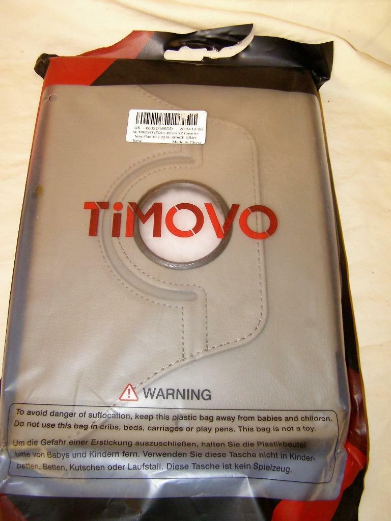 TiMOVO (ZQD) 360JK XZ Case For iPad 10.2 - 2019 Space Gray NEW