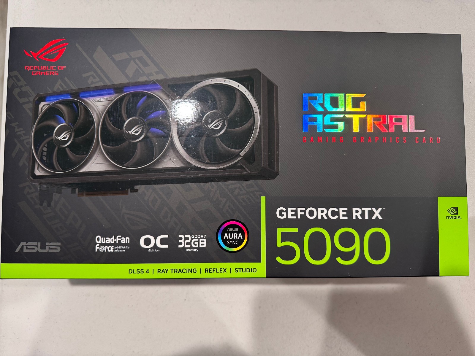 ASUS ROG Astral GeForce RTX 5090 32GB GDDR7 OC Edition  Graphics Card *READ DESC