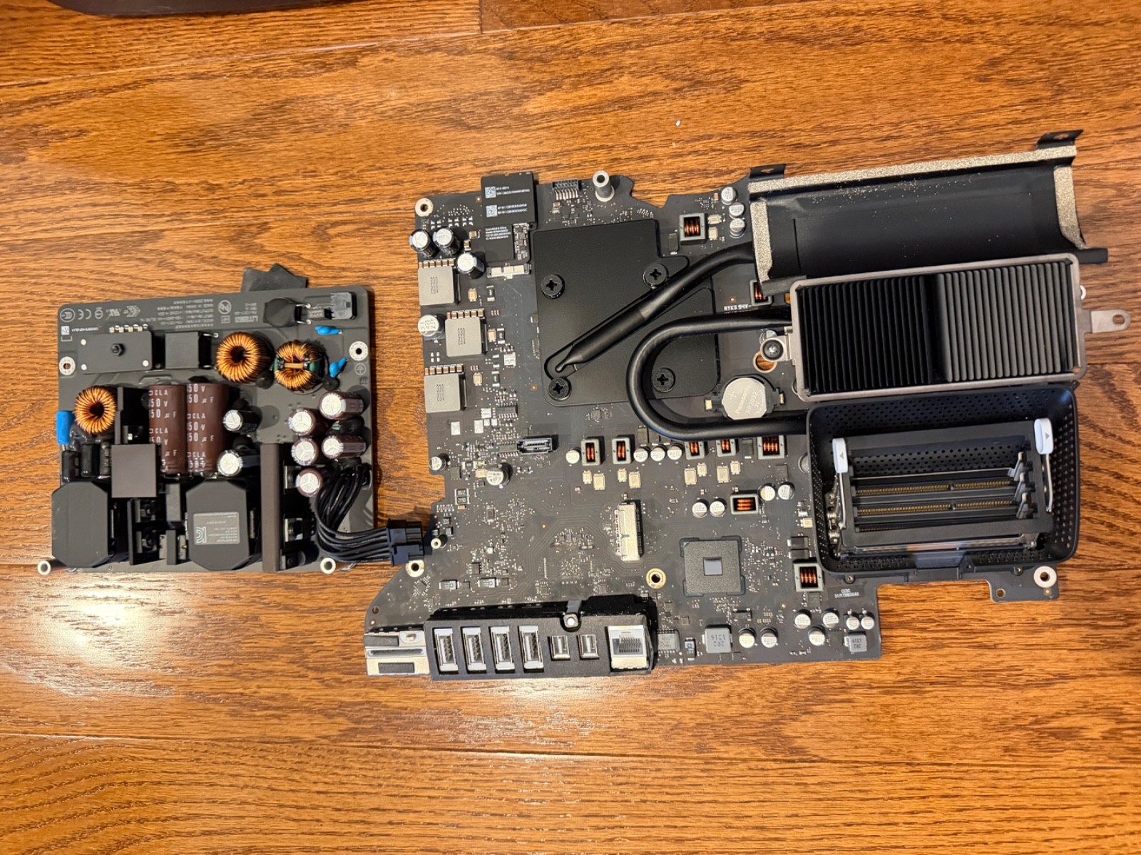 Apple iMac 27" A1419 Late 2013 Original Internal Parts Lot : PSU ,Fan ,Speakers