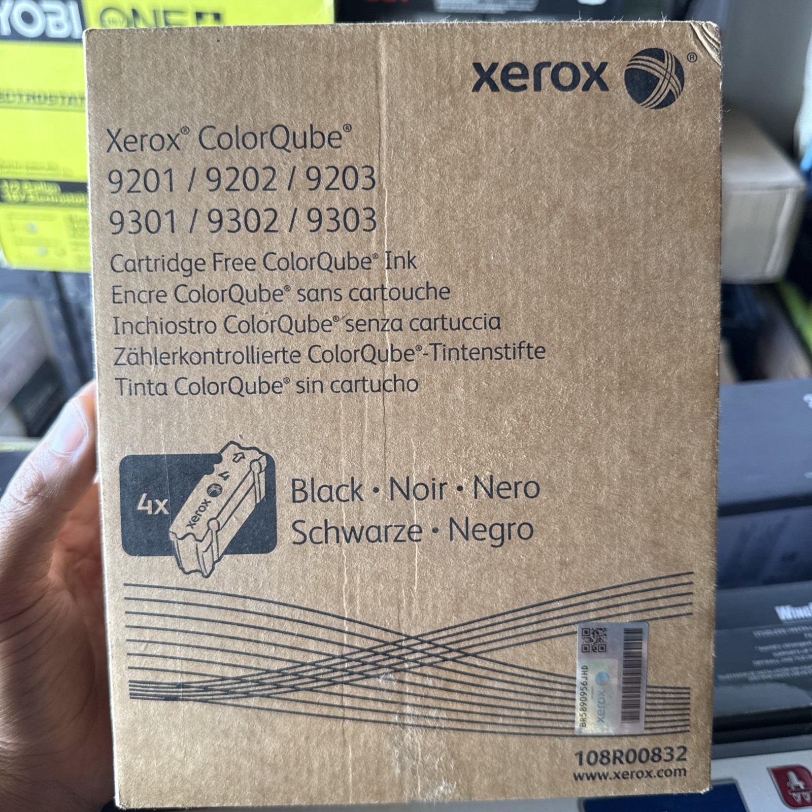 New Original Xerox Cartridge Free ColorQube Ink 