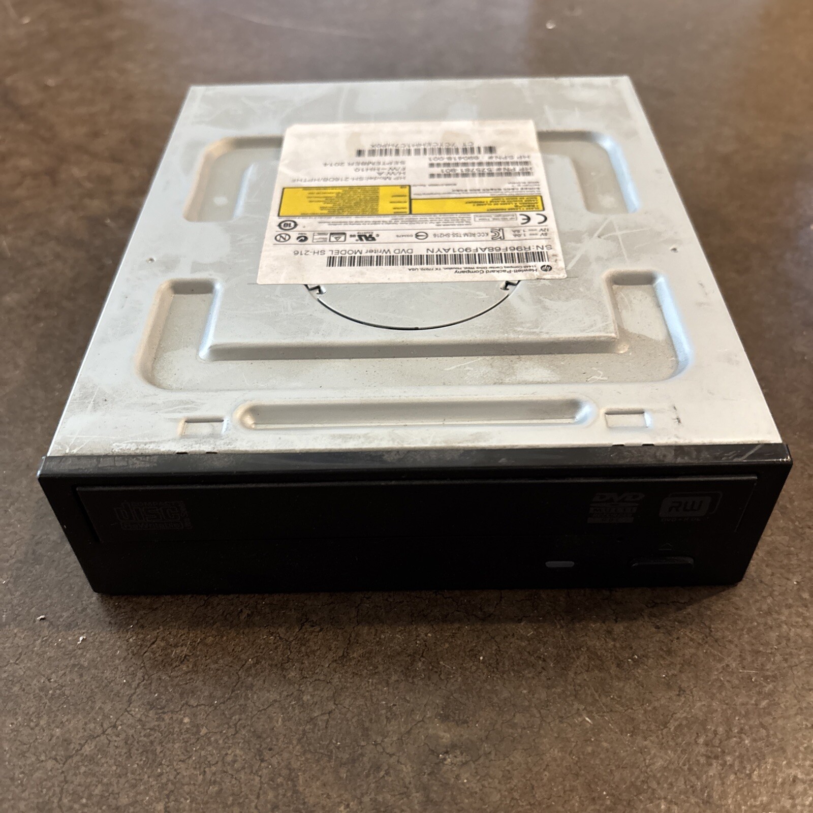 HP SH-216DB/HPTHF DVD/CD Writer SATA Drive 575781-801 690418-001