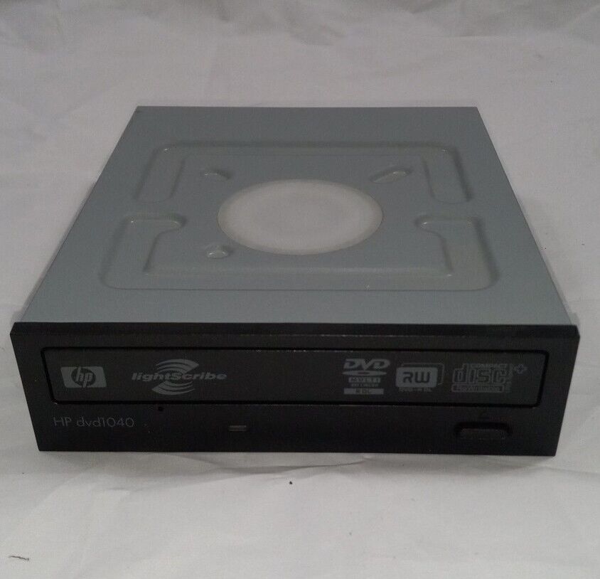HP DVD1040i-4H10 External 20x Multiformat DVD Writer Untested No Cords