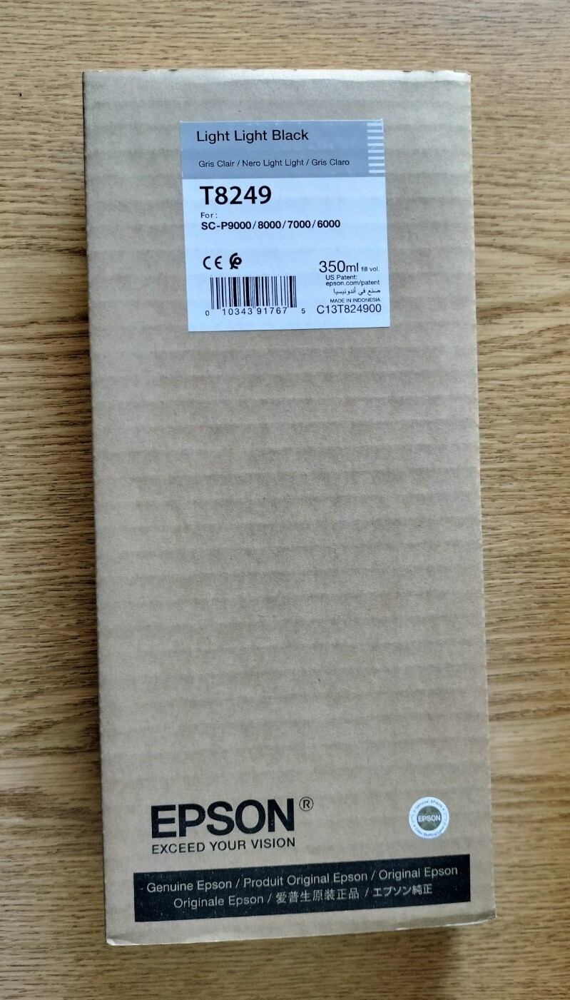 06-2023 Epson T8049 Light Light Black Ink 700ml For SC-P9000/8000/7000/6000