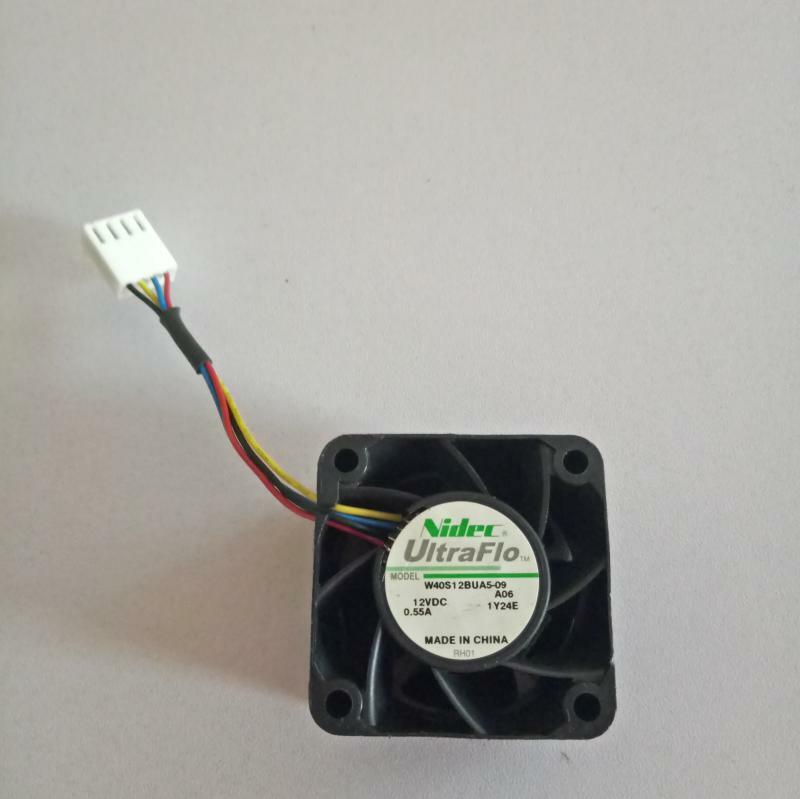 Nidec UltraFlo W40S12BUA5-09 Cooler Cooling Fan 12V 0.55A 4Pin 40*40*28mm 4cm