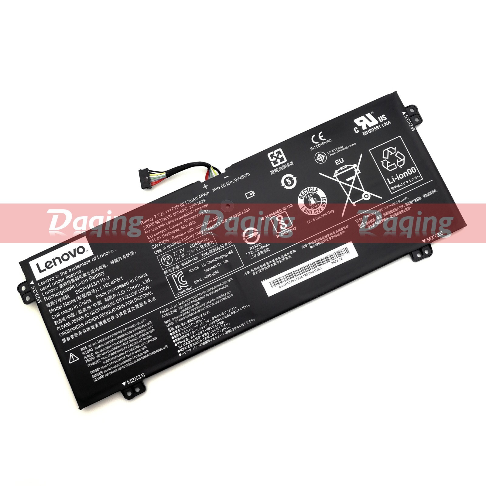 New Original L16L4PB1 L16C4PB1 OEM Battery for Lenovo Yoga 720-13IKB 730-13IKB