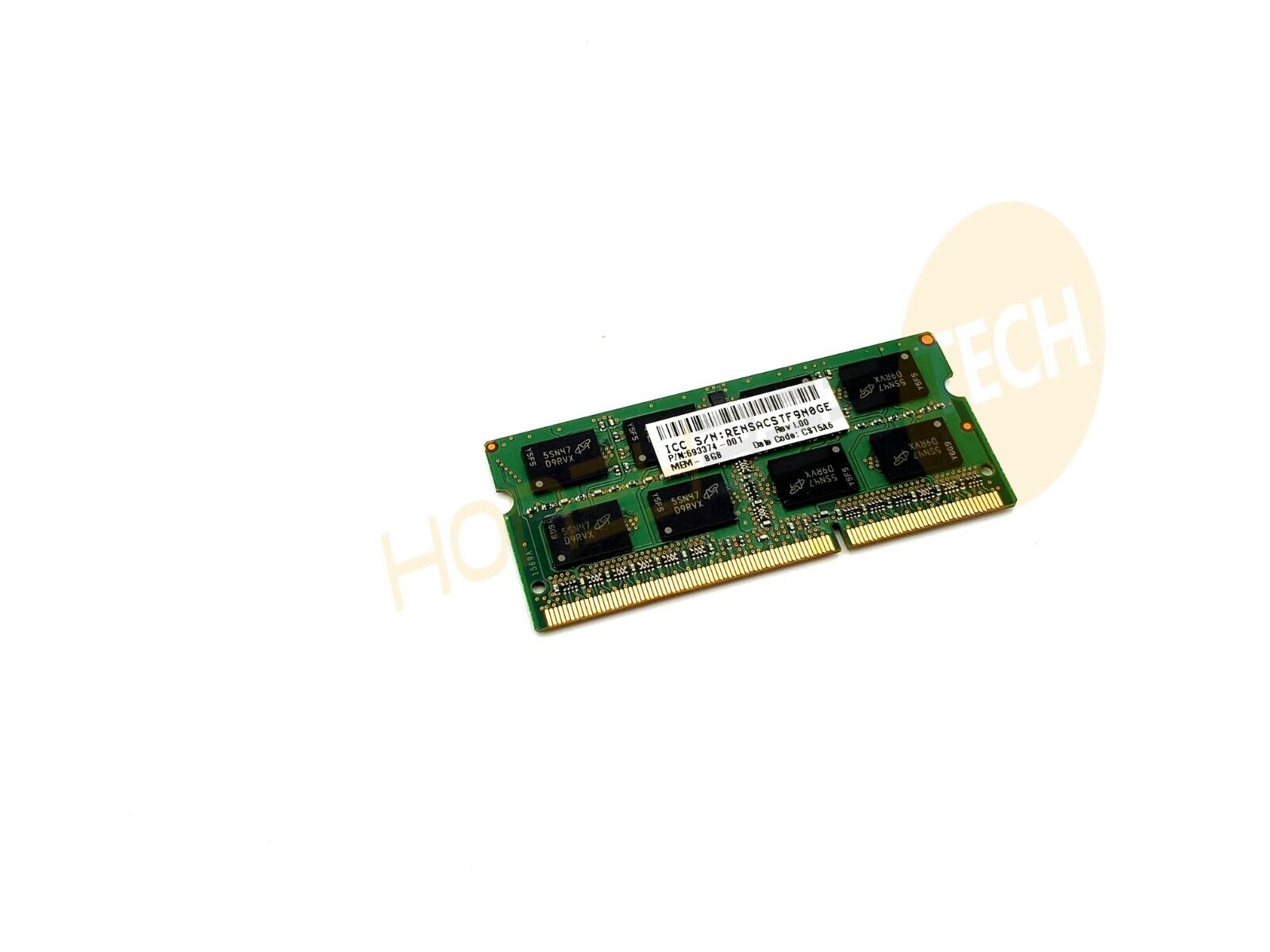 GENUINE HP 8GB 2RX8 PC3L-12800S 1600MHZ DDR3 SODIMM MEMORY RAM 693374-001 TESTED