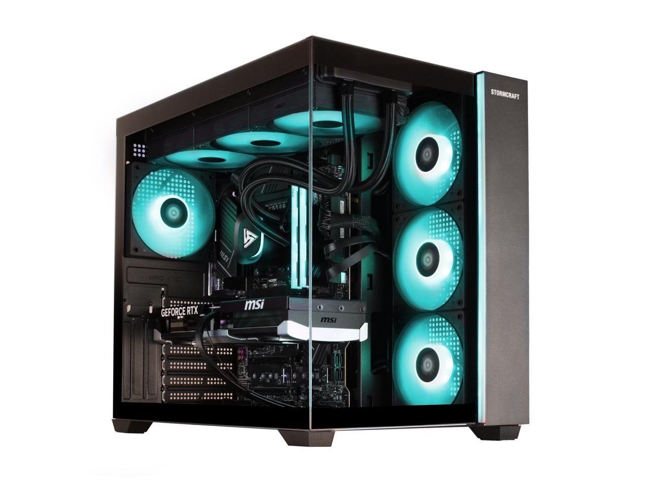 Gaming PC FALCON Intel Core i7-14700F NVIDIA GeForce RTX 5070 32GB STORMCRAFT