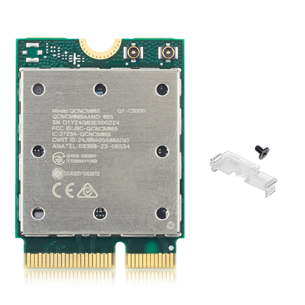QCNCM865 WiFi 7 M.2 Key E Card 5800Mbps Tri-Band BT5.3 MLO for AMD Intel Win 11