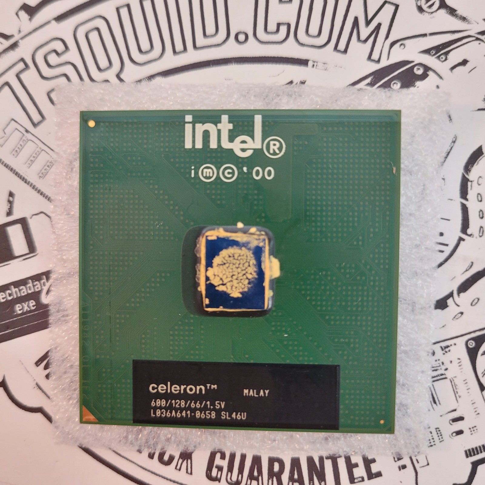 Intel Celeron 600 CPU SL46U 600/128/66/1.5V Socket 370 Processor