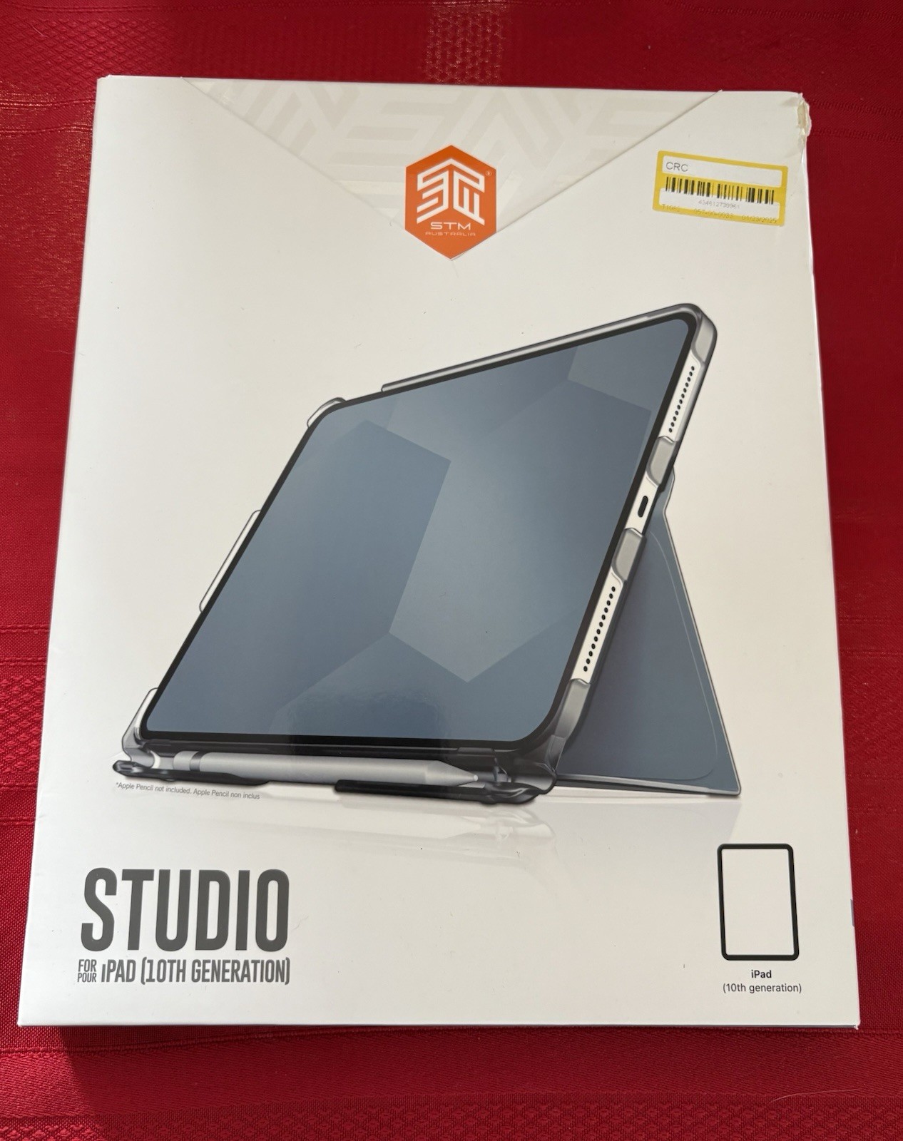 STM Studio 10th Generation Hard Protective iPad Case Stand-Blue-New - 