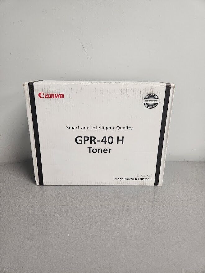 Canon GPR-40 H 3482B005 Original Black Toner Cartridge ImageRunner LBP3560