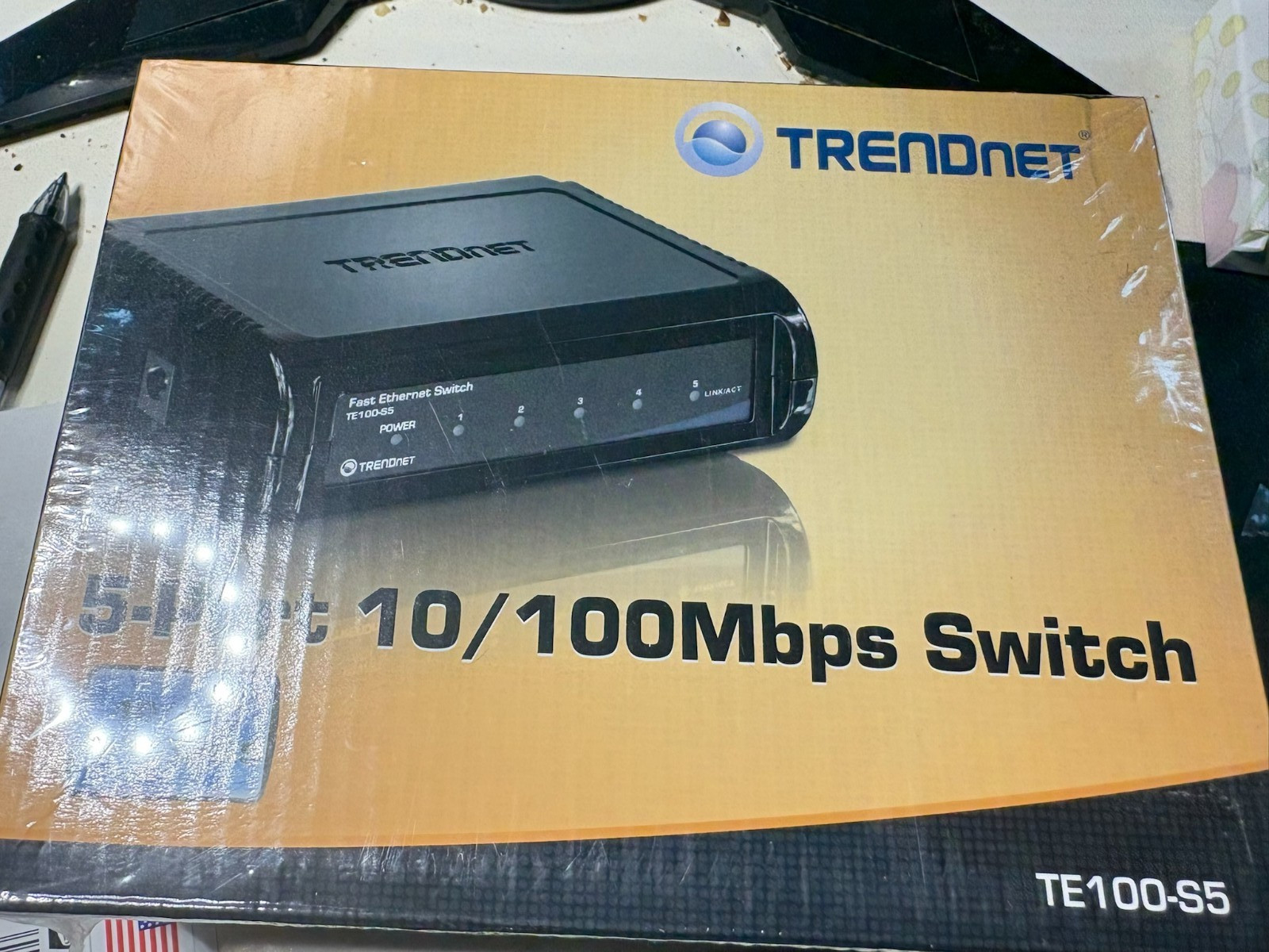 TRENDnet  TE100 (TE100S5) 5-Ports External Switch BRAND NEW UNOPENED BOX