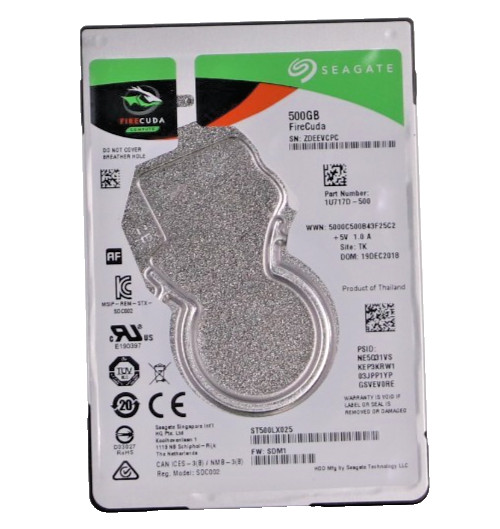 Seagate ST500LX025 1U717D-500 500GB SATA 2.5 Hard Disk