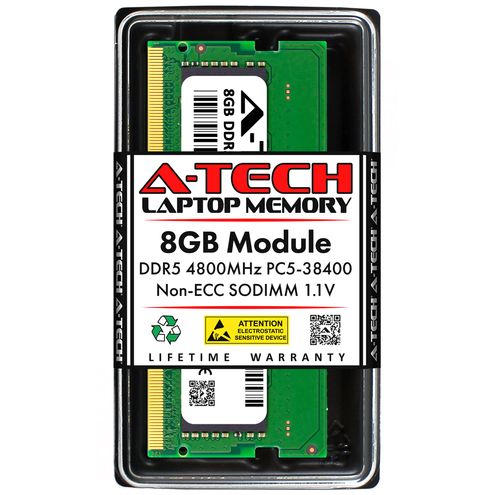 8GB DDR5 PC5-38400 SODIMM Replacement for Adata AD5S48008G-DT Laptop Memory RAM