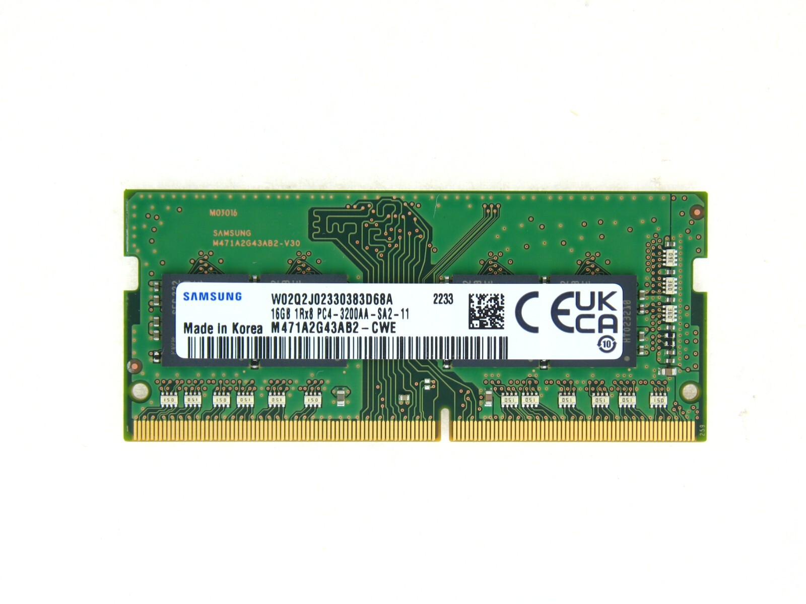 HP L47726-001 Samsung 16GB PC4-3200AA DDR4 SODIMM Memory RAM M471A2G43AB2-CWE