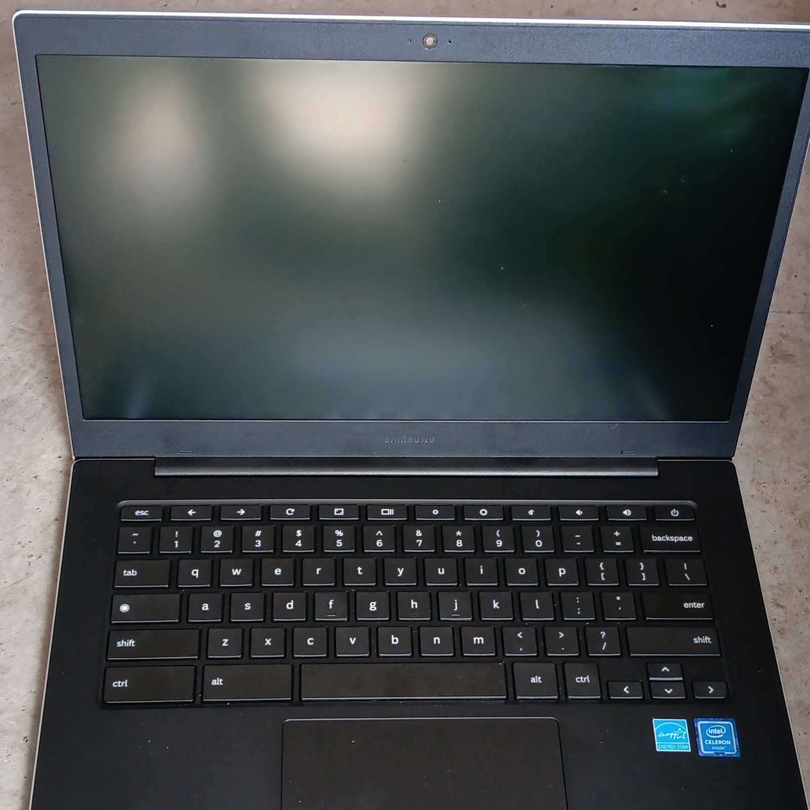 Needs power cord Samsung Chromebook 11.6" Laptop Intel Celeron 4GB 16GB 