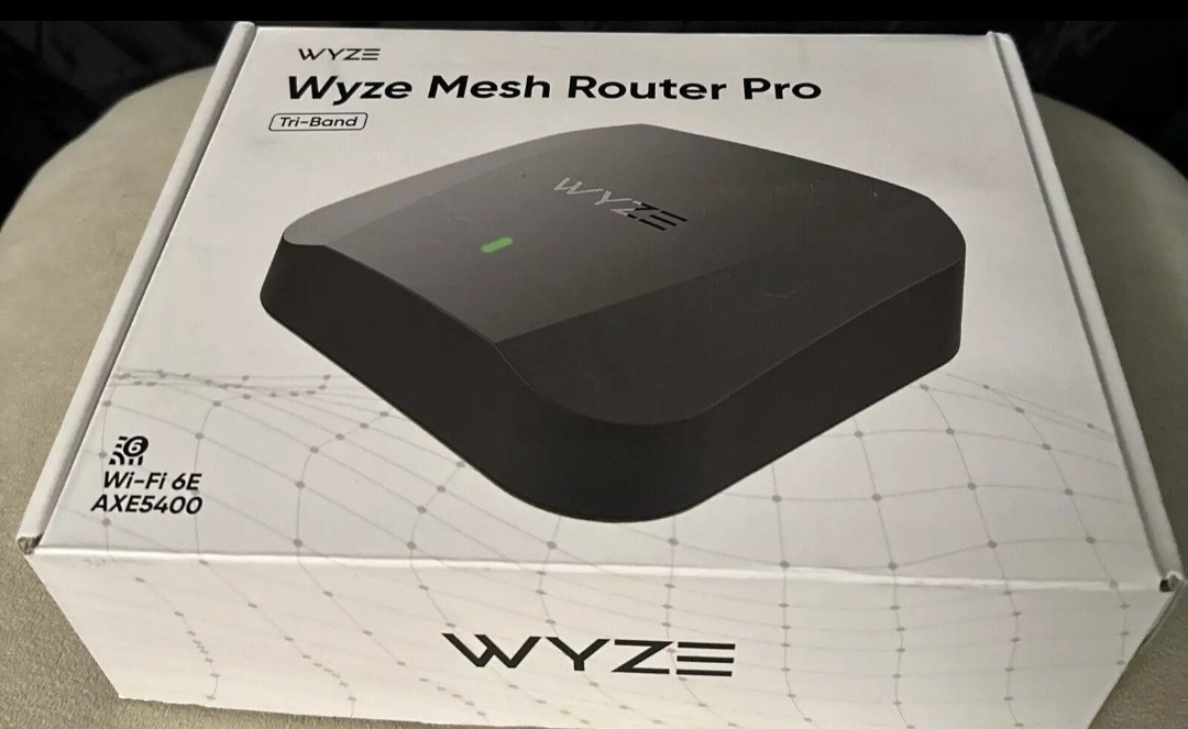 Wyze Router Pro- AXE5400 Tri-Band Wi-Fi- 6E Coverage For 2000 Sq. Ft+