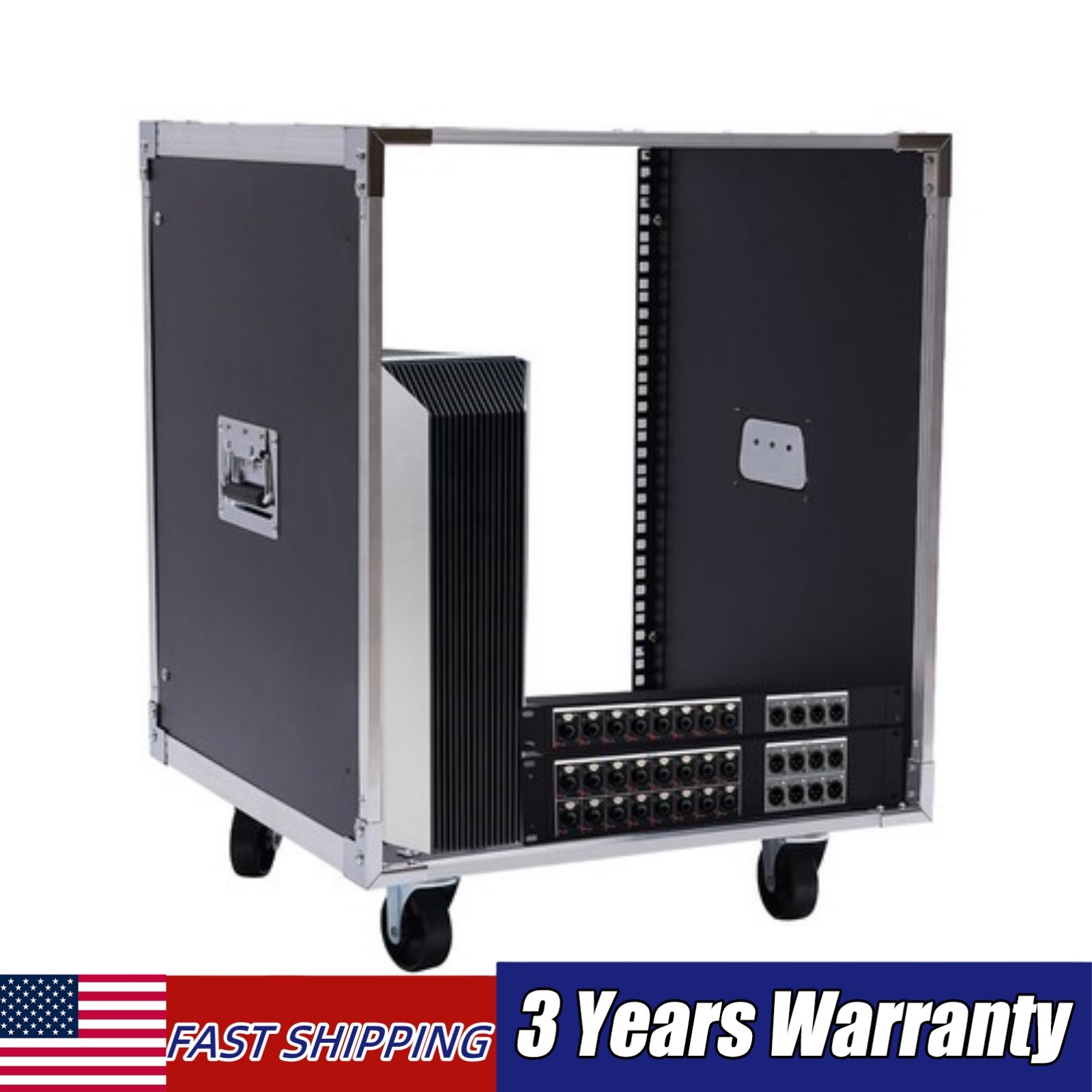 12U Mobile Server Network Equipment Data Cabinet Rack Enclosure Rack Open Frame