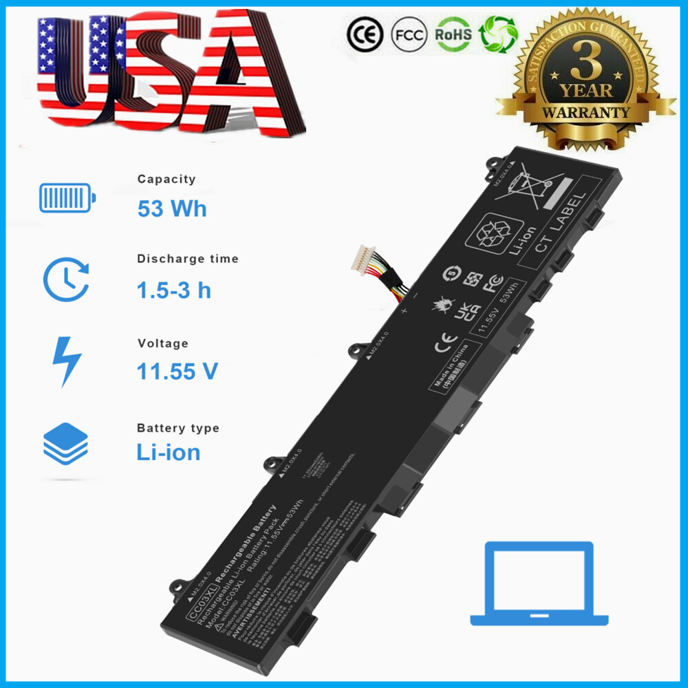 CC03XL L77991-005 BATTERY FOR HP ZBook Firefly 14 G7/G8 ELITEBOOK 835 G7 840 G8