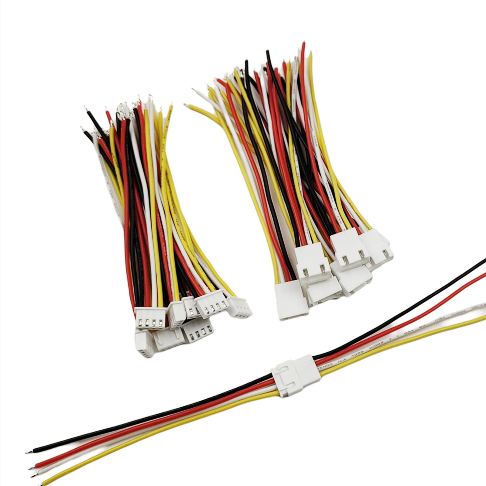 10 Pairs JST XH Connectors Kit XH 2.54mm 4 Pin Male and Female Connector Socket