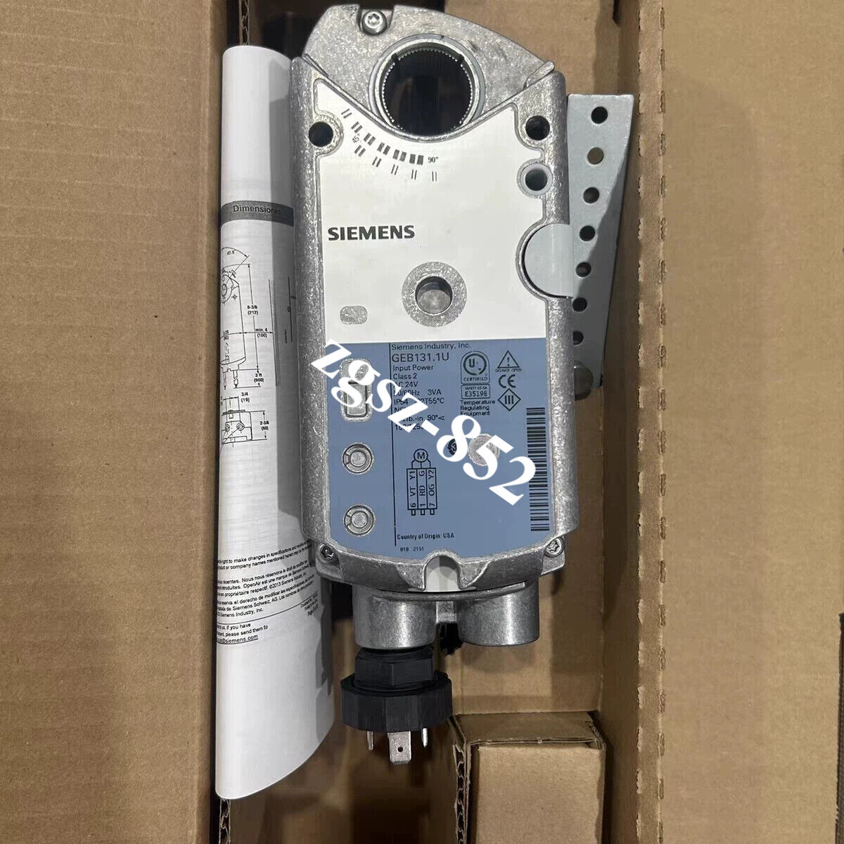 Brand New Sealed 025-38177-000 York Actuator 02538177000 FedEx or DHL