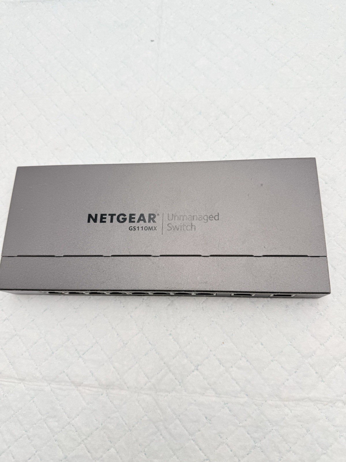 NETGEAR GS110MX 10-Port Gigabit/10G Multi-Gig Unmanaged Switch