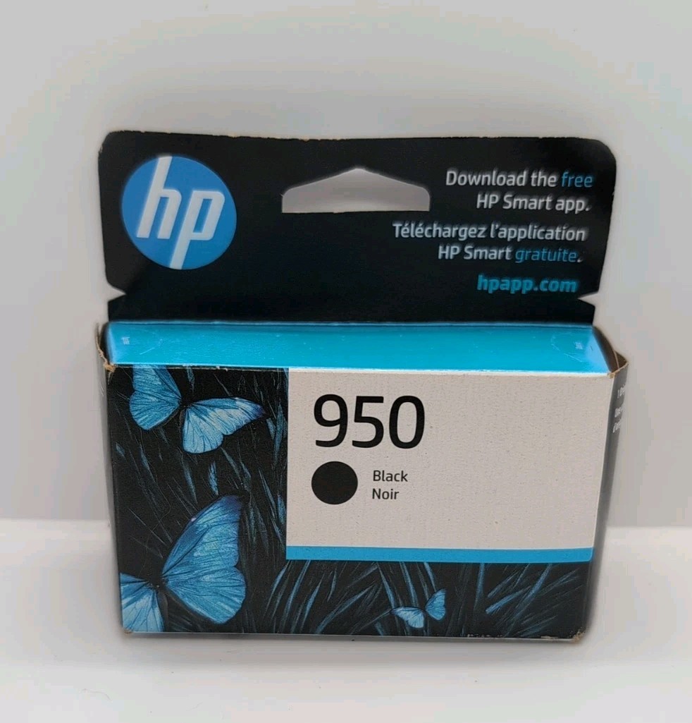 New Genuine HP 950 Black Ink Cartridge EXP 08/2024