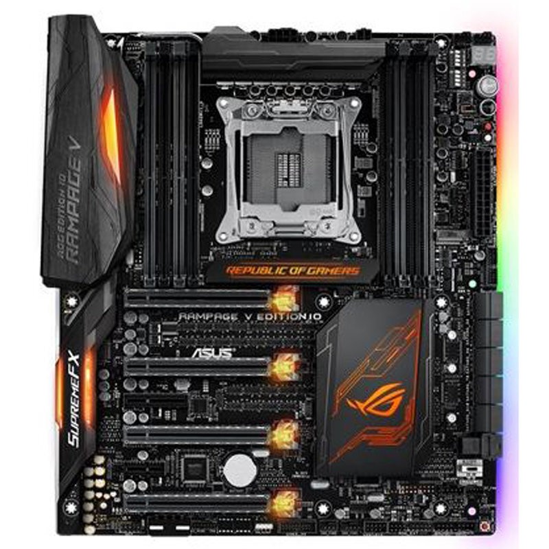ASUS ROG RAMPAGE V EDITION 10 Motherboard Intel X99 LGA 2011-V3 DDR4 M.2 E-ATX