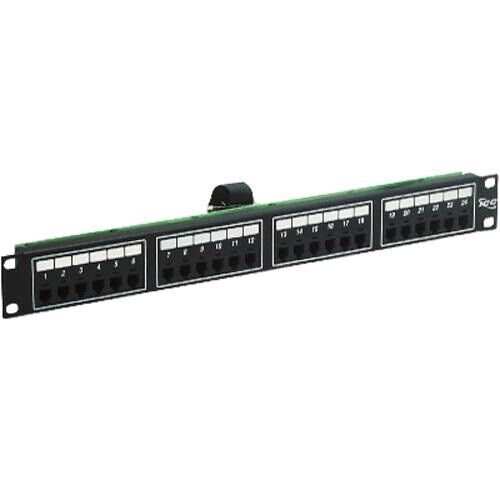 NEW ICC ICMPPTF242 Voice 6P2C Patch Panel with Female Telco in 24 Ports and 1