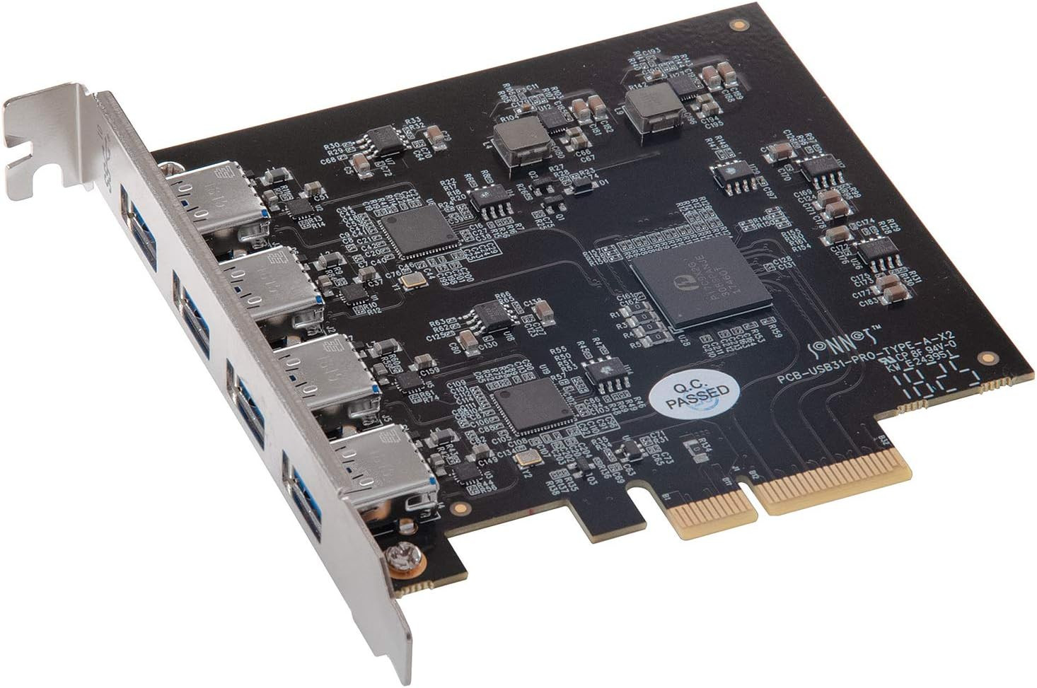 Allegro Pro USB 3.2 Type a Pcie Card (Four Superspeed 10Gbps USB Connectors)