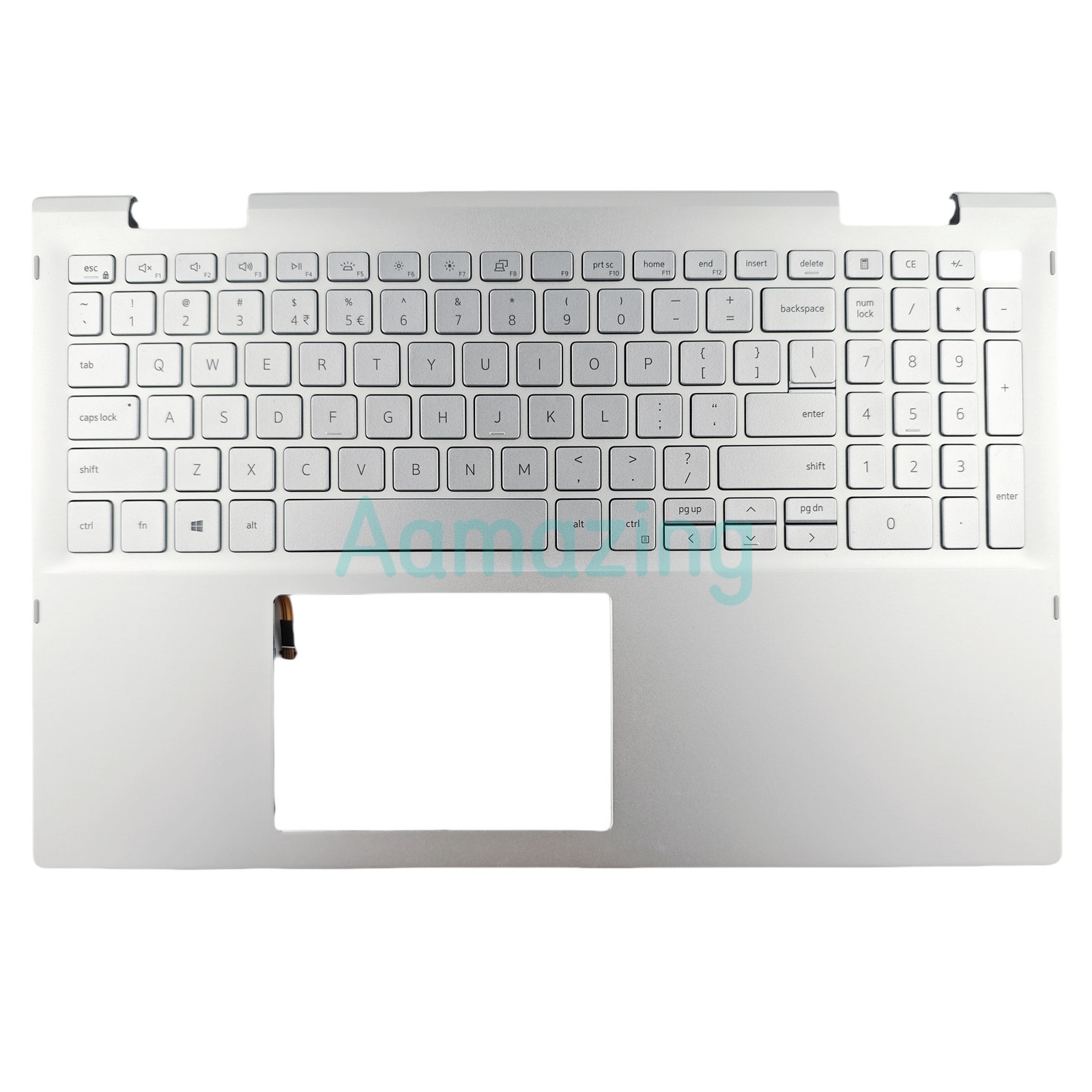 New For Dell Inspiron 15 7506 7500 2-in-1 Palmrest Keyboard Backlit GHXFM 0NFP82