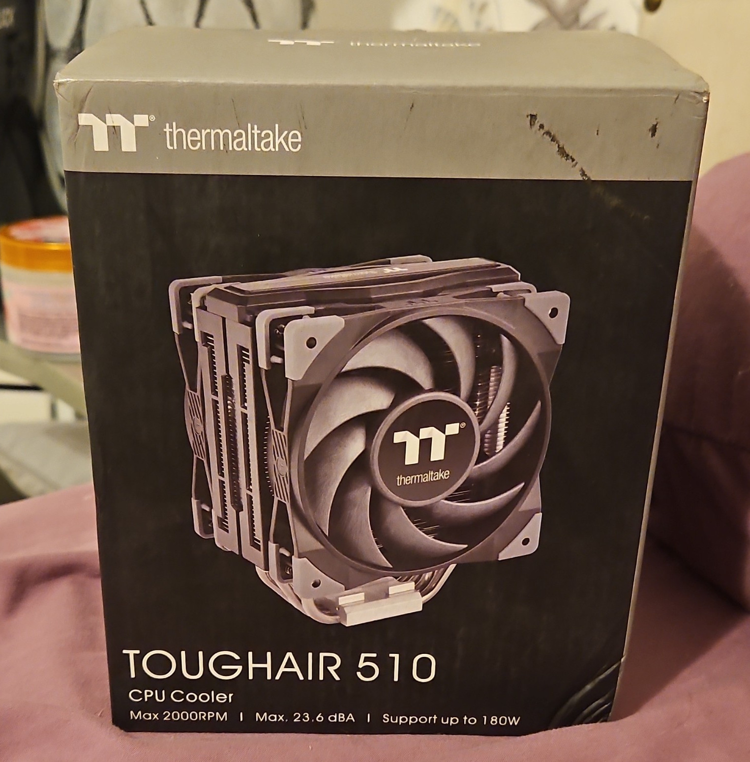 Thermaltake TOUGHAIR 510 120mm 4-Pin PWM Tower CPU Cooler LGA1700 1200